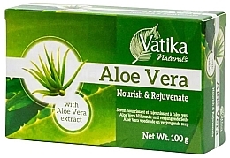 Mydło z aloesem - Dabur Vatika Aloe Vera Soap — Zdjęcie N1