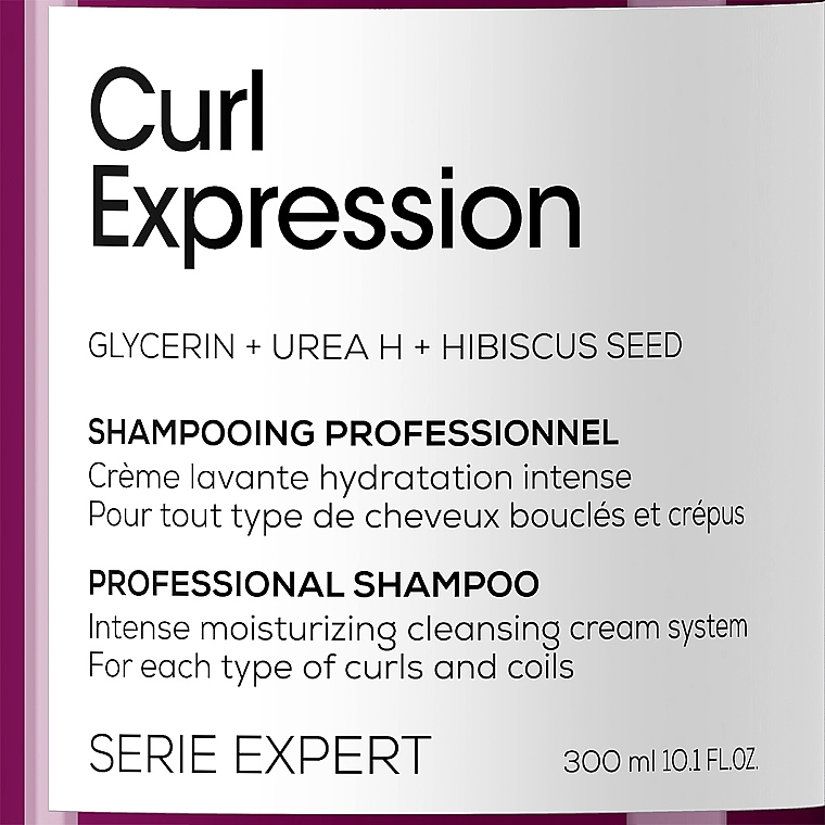 Kremowy szampon intensywnie nawilżający - L'Oreal Professionnel Serie Expert Curl Expression Intense Moisturizing Cleansing Cream Shampoo — Zdjęcie N3