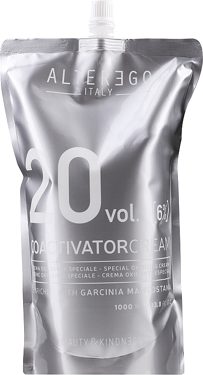 Kremowy utleniacz do włosów 6% - Alter Ego Cream Coactivator Special Oxidizing Cream  — Zdjęcie N3