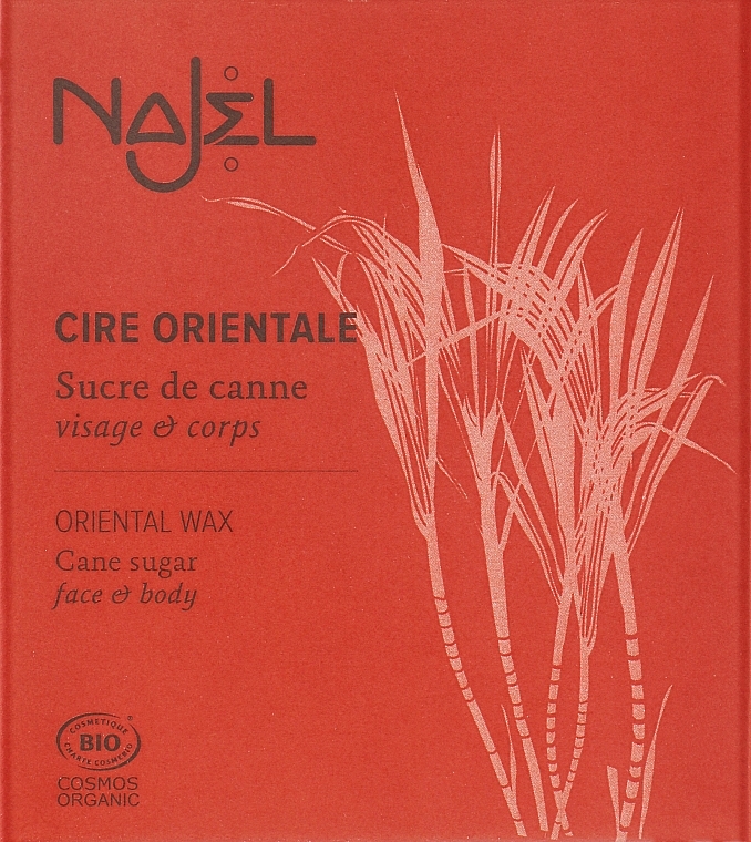 Pasta cukrowa do depilacji - Najel Organic Oriental Sugar Wax — Zdjęcie N1
