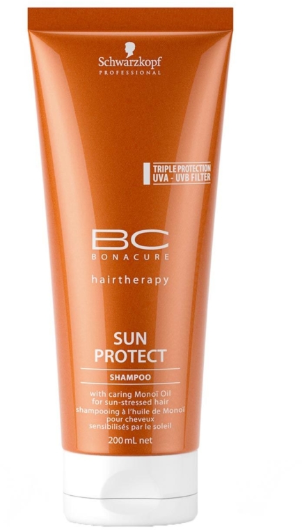 Szampon chroniący włosy przed promieniami słonecznymi - Schwarzkopf Professional BC Bonacure Sun Protect After-Sun Shampoo — Zdjęcie N1