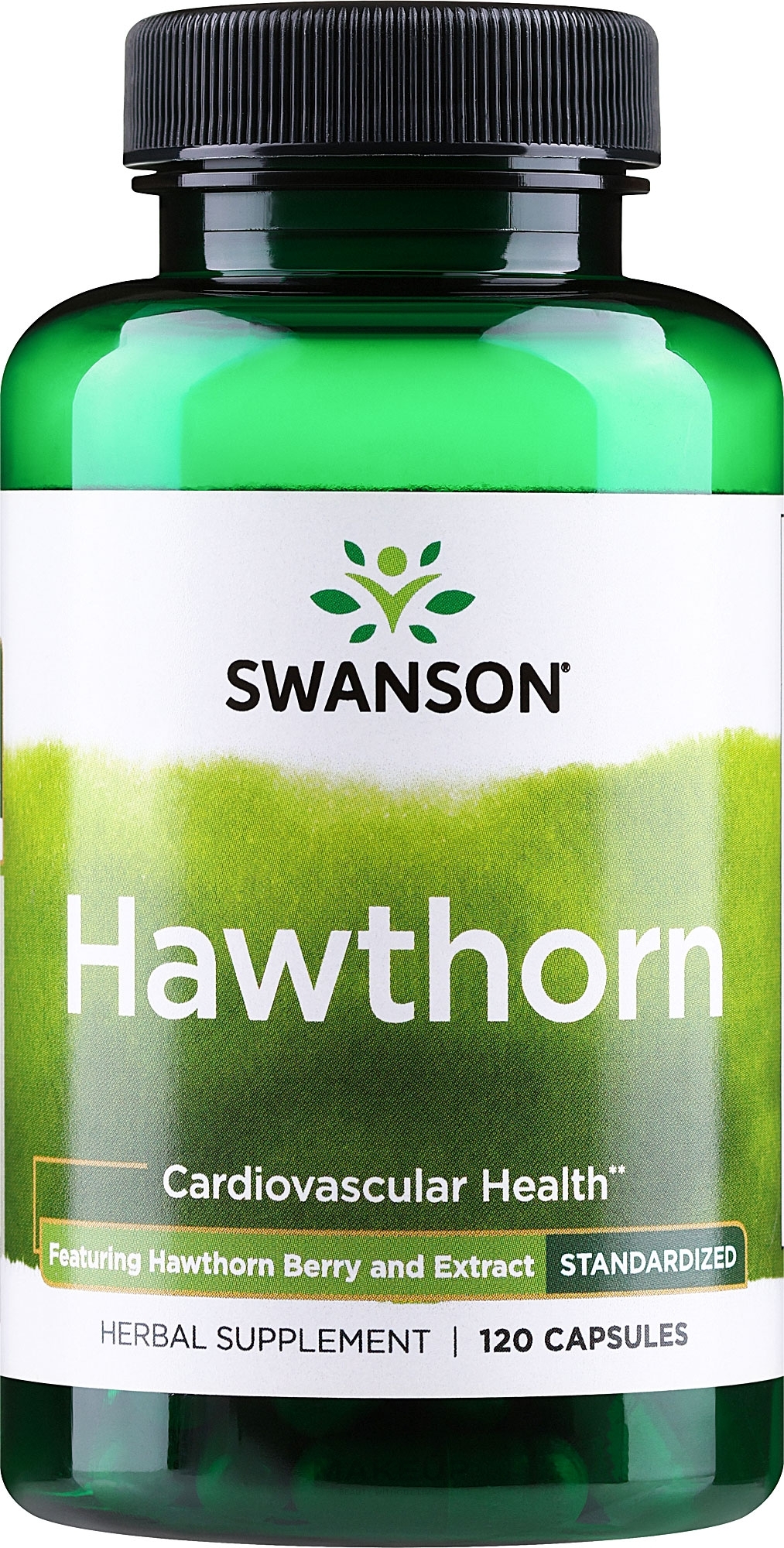 Ekstrakt z głogu, 250 mg - Swanson Hawthorn Extract — Zdjęcie 120 szt.