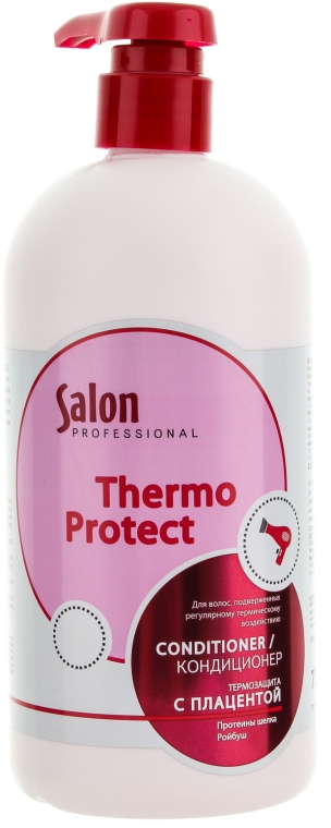 Odżywka z placentą do zniszczonych włosów - Salon Professional Thermo Protect