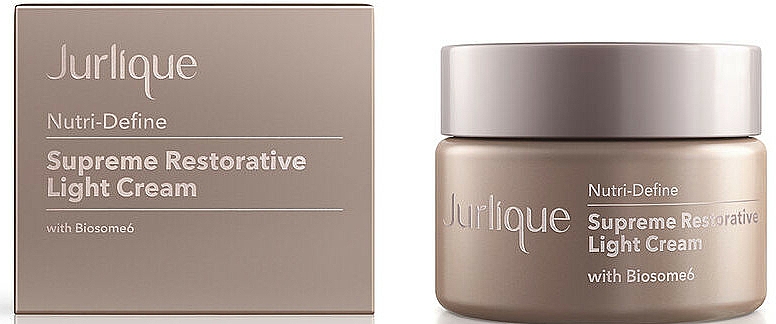 Lekki rewitalizujący krem ​​przeciwstarzeniowy do twarzy - Jurlique Nutri-Define Supreme Restorative Light Cream — Zdjęcie N1
