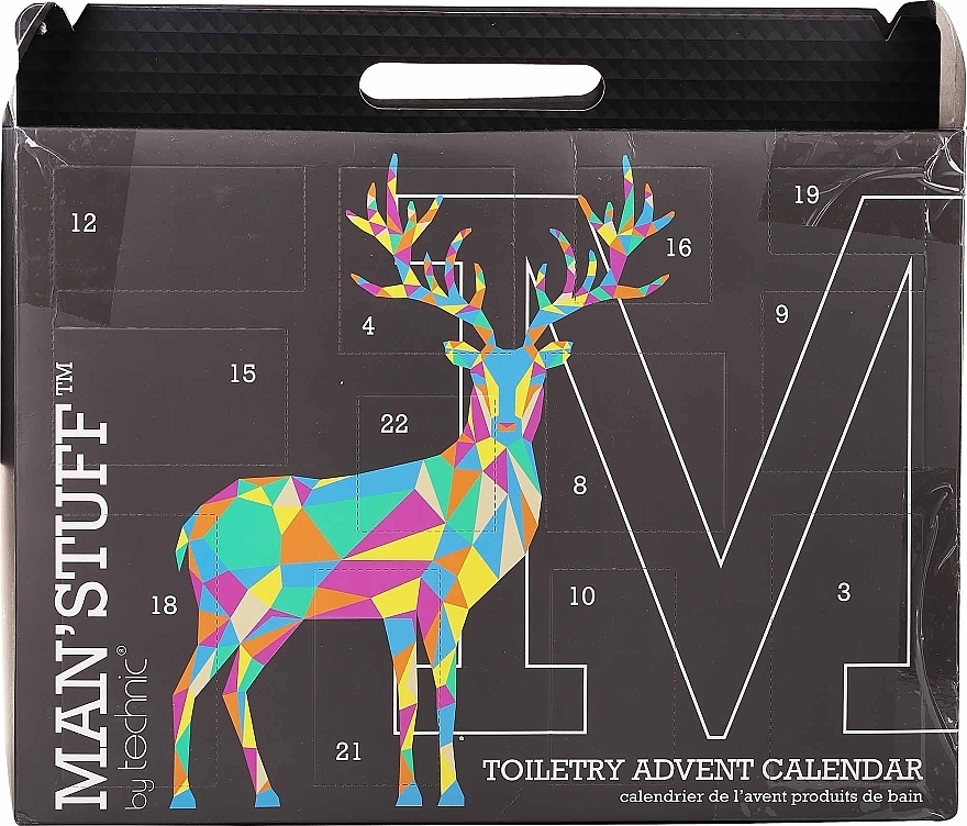 PRZECENA! Kalendarz adwentowy dla mężczyzn, 24 produkty - Man’Stuff Toiletry Advent Calendar * — Zdjęcie N3