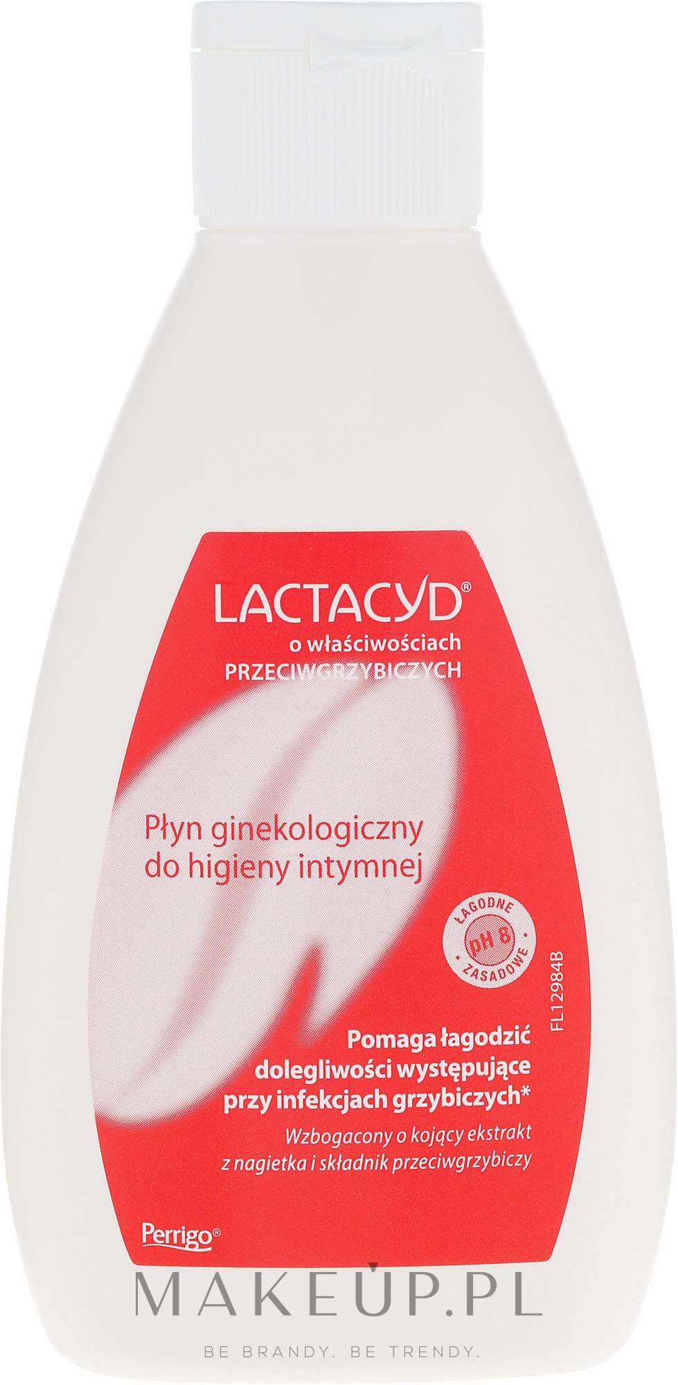 Przeciwgrzybiczy płyn ginekologiczny do higieny intymnej - Lactacyd — фото 200 ml