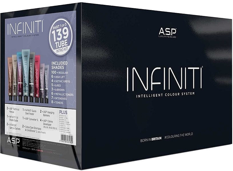 Zestaw, 172 produkty - Affinage Infiniti 139 Tubes Complete Intro Kit — Zdjęcie N1