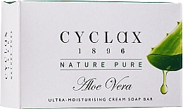 Kup Ultranawilżające kremowe mydło do rąk z aloesem - Cyclax Nature Pure Aloe Vera Ultra-Moisturising Cream Soap Bar