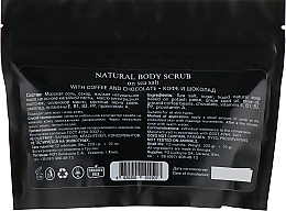 Naturalny peeling solny do ciała Kawa i czekolada - Enjoy & Joy Enjoy Eco Coffee and Chocolate Body Scrub — Zdjęcie N2