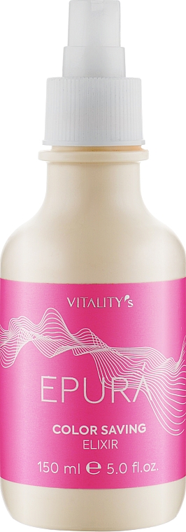 Eliksir do włosów wzmacniający kolor - Vitality's Epura Color Saving Elixir — Zdjęcie N1
