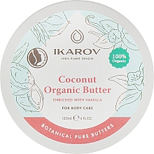 Kup Organiczny olej kokosowy wzbogacony wanilią - Ikarov Coconut Organic Butter