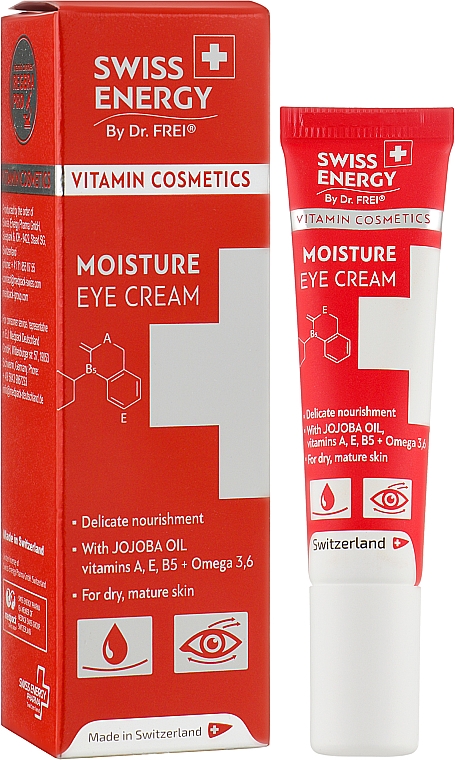 Krem do pielęgnacji skóry wokół oczu - Swiss Energy Nourishing Eye Cream — Zdjęcie N2