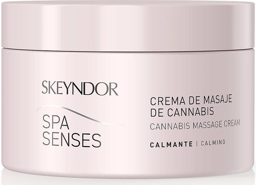 Krem do masażu z olejem konopnym - Skeyndor Spa Senses Cannabis Massage Cream  — Zdjęcie N1