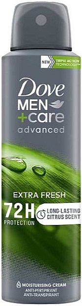 Antyperspirant w sprayu Extra świeży - Dove Men+Care Extra Fresh Comfort Antiperspirant