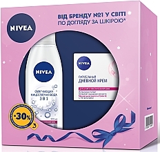 Kup Zestaw Skóra wrażliwa - NIVEA Sensitive Skin Set (cream/50ml + micell/water/200ml)