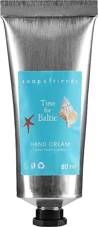 Krem do rąk z masłem shea Czas na Bałtyk - Soap&Friends Shea Line Time For Baltic Hand Cream — Zdjęcie N1