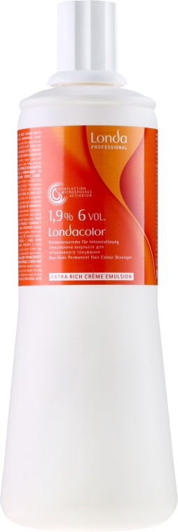 Kremowa emulsja utleniająca 1,9% (6 vol.) - Londa Professional Londacolor — Zdjęcie N2