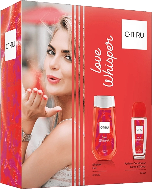 C-Thru Love Whisper - Zestaw (deo/75ml + sh/gel/250ml) — Zdjęcie N1