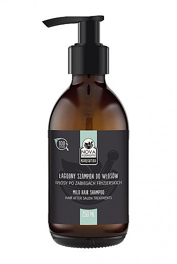 PRZECENA! Łagodny szampon do włosów - Nova Kosmetyki Mild Hair Shampoo * — Zdjęcie N1