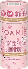 Suchy szampon dla blondynek - Foamie Dry Shampoo Berry Blossom  — Zdjęcie N1