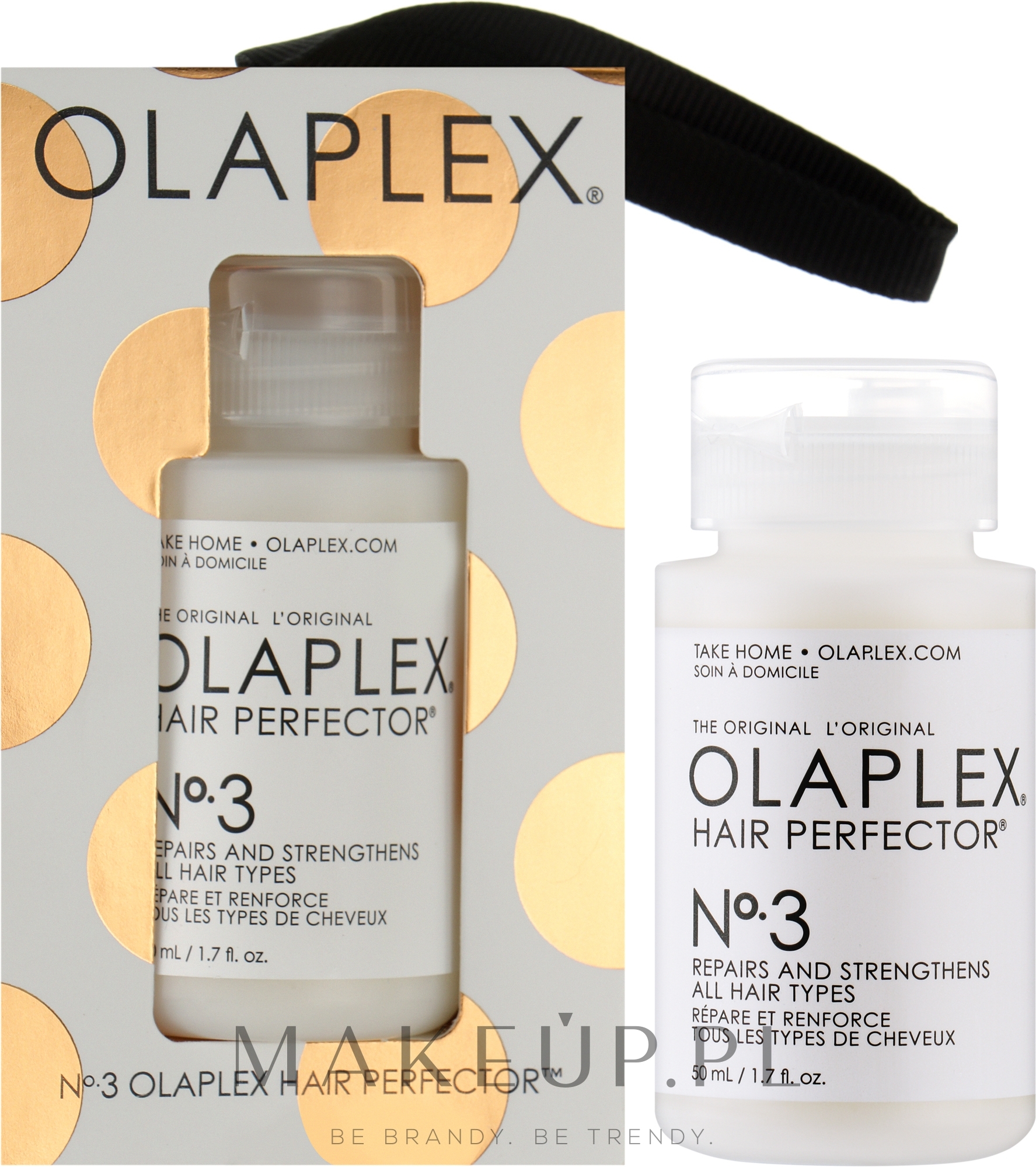 Eliksir do włosów Hair perfector w pudełku upominkowym - Olaplex №3 Hair Perfector — Zdjęcie 50 ml