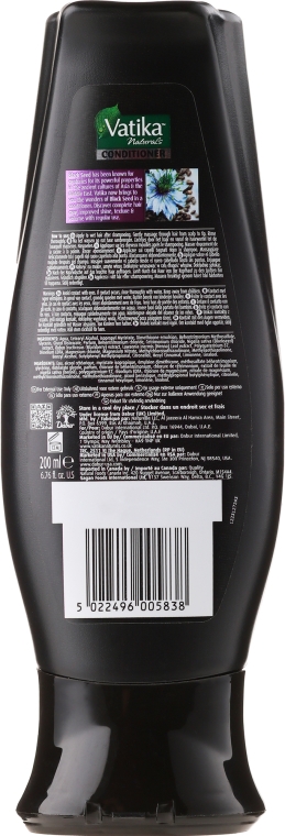 Odżywka do włosów z olejem z czarnuszki - Dabur Vatika Black Seed Conditioner — Zdjęcie N2