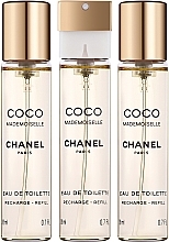 Chanel Coco Mademoiselle - Woda toaletowa (trzy wymienne wkłady) — Zdjęcie N2
