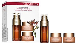 Kup PRZECENA! Zestaw do pielęgnacji twarzy - Clarins Travel Exclusive Firming Collection (serum/50ml + cr/2x50ml) *