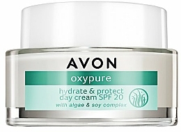 Nawilżająco-ochronny krem do twarzy na dzień SPF 20 - Avon Oxypure Day Cream — Zdjęcie N1