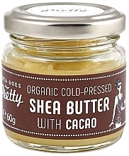PRZECENA! Masło shea i kakaowe do ciała - Zoya Goes Pretty Shea Butter With Cacao Organic Cold Pressed * — Zdjęcie N1