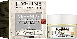 Aktywnie ujędrniający krem-lifting 50+ - Eveline Cosmetics Ceramidy & Niacynamid — Zdjęcie N2