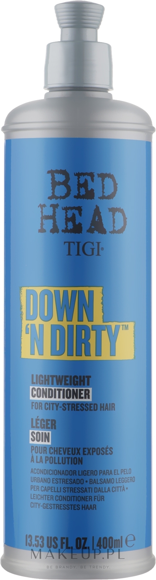 Detoksykująca odżywka do włosów - Tigi Bad Head Down N ’Dirty Conditioner — Zdjęcie 400 ml