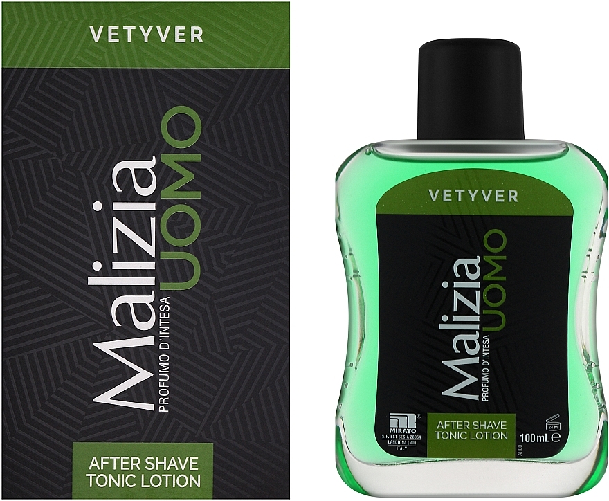 Mirato Malizia Uomo Vetiver - Perfumowana woda po goleniu — Zdjęcie N2
