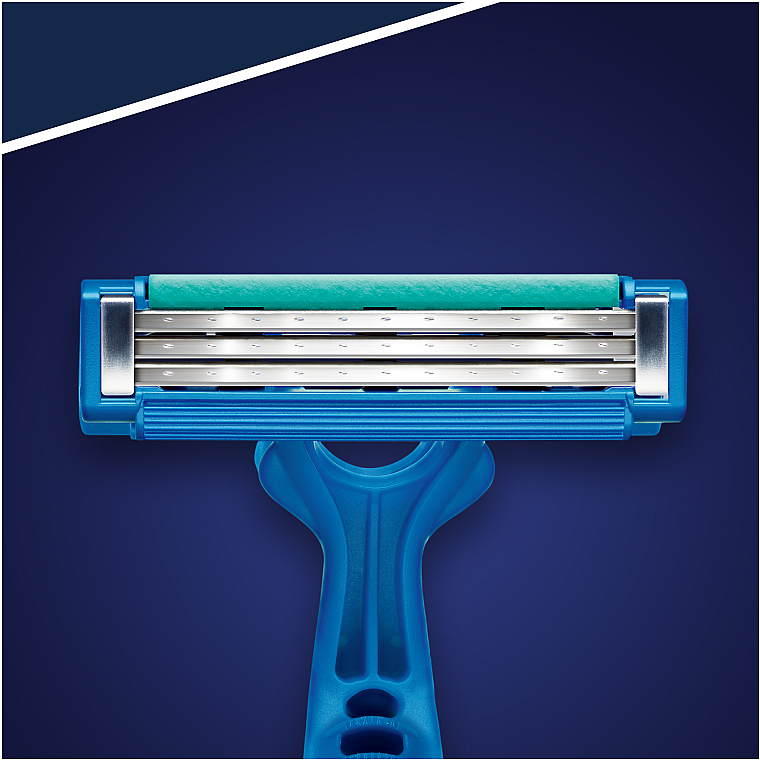 Zestaw jednorazowych maszynek do golenia, 8 szt. - Gillette Blue 3 Simple — Zdjęcie N5