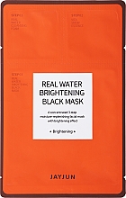 Kup Rozświetlająca maseczka w płachcie do twarzy - Jayjun Real Water Brightening Black Mask