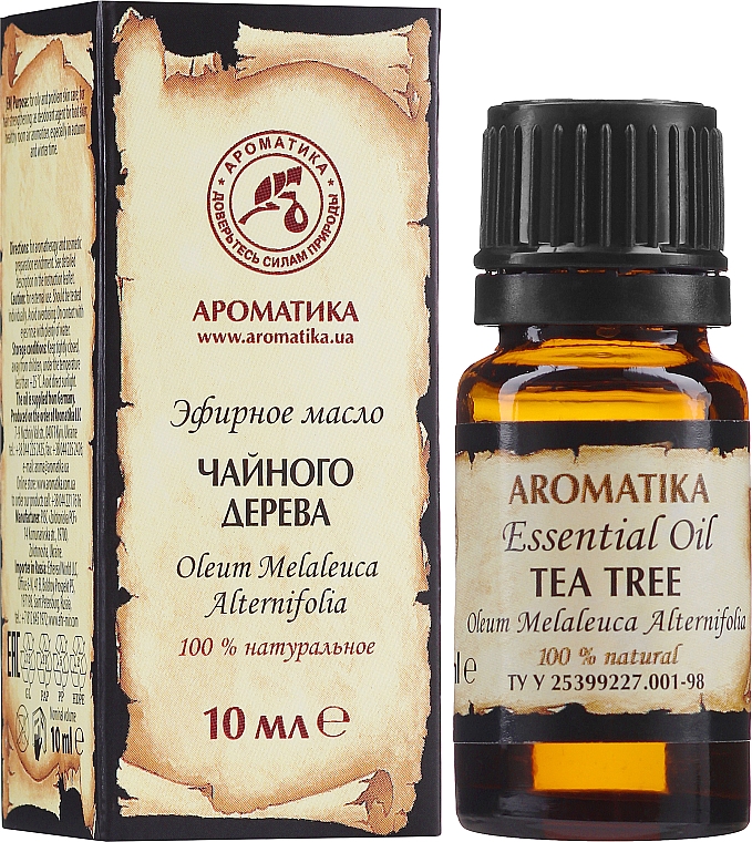 100% naturalny olejek eteryczny Drzewo herbaciane - Aromatika  — Zdjęcie N2