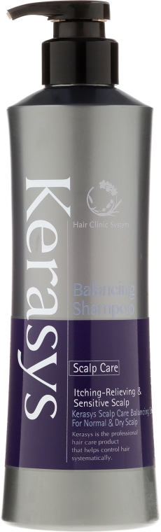 Szampon do włosów przetłuszczających się - KeraSys Scalp Care Balancing Shampoo