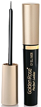 PREZENT! Eyeliner w płynie - Golden Rose Perfect Lashes Black EyeLiner — Zdjęcie N1