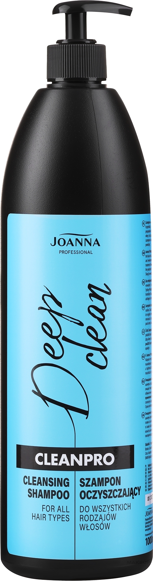 Oczyszczający szampon do włosów - Joanna Professional Kompleks Cleanpro — Zdjęcie 1000 ml