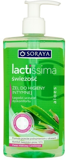 Aloesowy żel do higieny intymnej Świeżość - Soraya Higiena Intymna Lactissima — Zdjęcie N1