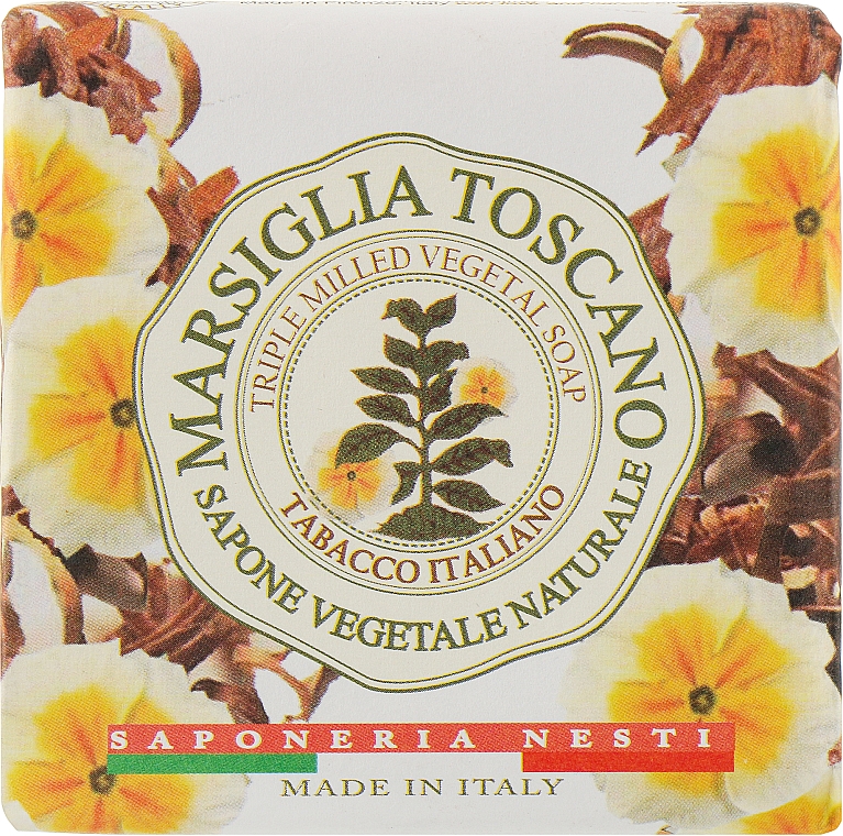 Mydło naturalne Włoski tytoń - Nesti Dante Marsiglia Toscano Tabacco Italiano