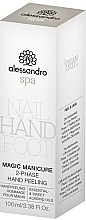 Dwufazowy peeling do rąk - Alessandro International Spa Magic Manicure 2-Phase Hand Peeling — Zdjęcie N2