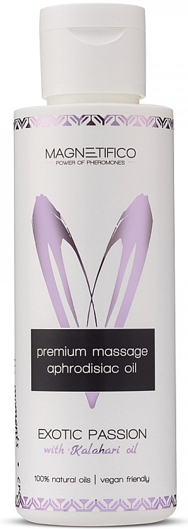Tropikalny olejek do masażu z afrodyzjakiem - Magnetifico Aphrodisiac Premium Massage Oil Exotic Passion — Zdjęcie N1