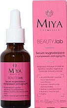 Kup Serum wygładzające z kompleksem anti-aging 5% - Miya Cosmetics Beauty Lab Smoothing Serum With Anti-Aging Complex 5%