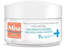 Krem intensywnie nawilżający - Mixa Sensitive Skin Expert Hyalurogel Light — Zdjęcie N1