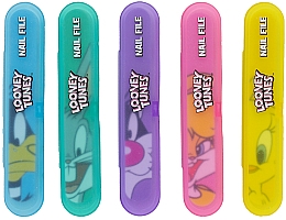 Kup Zestaw pilników do paznokci w etui, 5 sztuk - Paladone Beauty Looney Tunes Beauty Nail Files In Case And CDU of 30