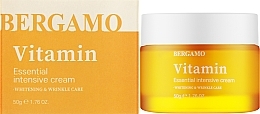Odżywczy krem do twarzy - Bergamo Vitamin Essential Intensive Cream — Zdjęcie N2