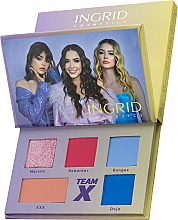 Paleta cieni do powiek - Ingrid Cosmetics Team X Second Chance Eyeshadow Palette — Zdjęcie N1