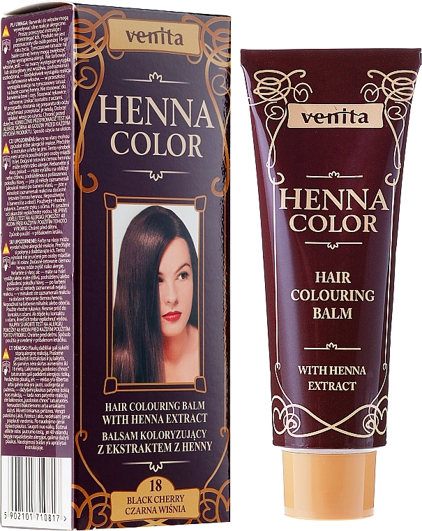 PRZECENA! Venita Henna Color - Balsam koloryzujący z ekstraktem z henny * — Zdjęcie N2