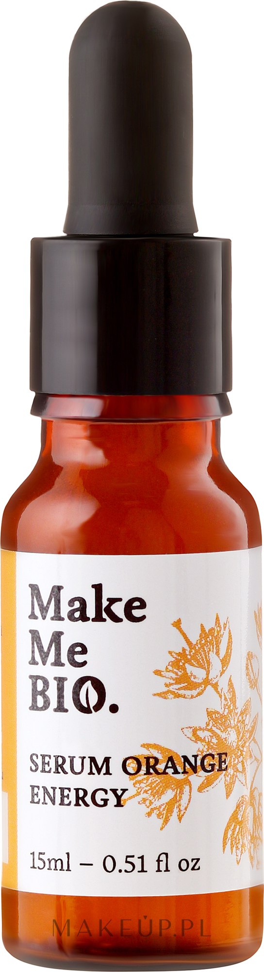 Nawilżające serum do twarzy - Make Me Bio Orange Energy — Zdjęcie 15 ml